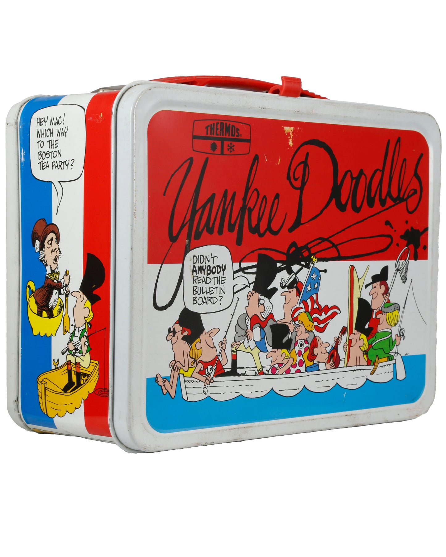 "Yankee Doodles" Metal Lunchbox and Thermos