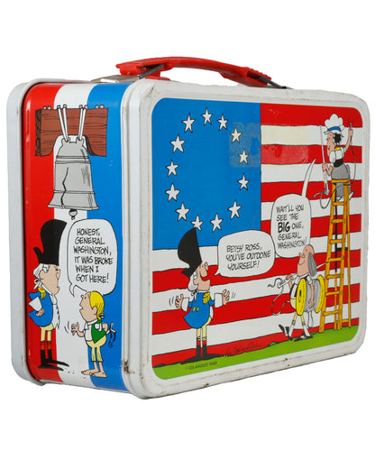 "Yankee Doodles" Metal Lunchbox and Thermos