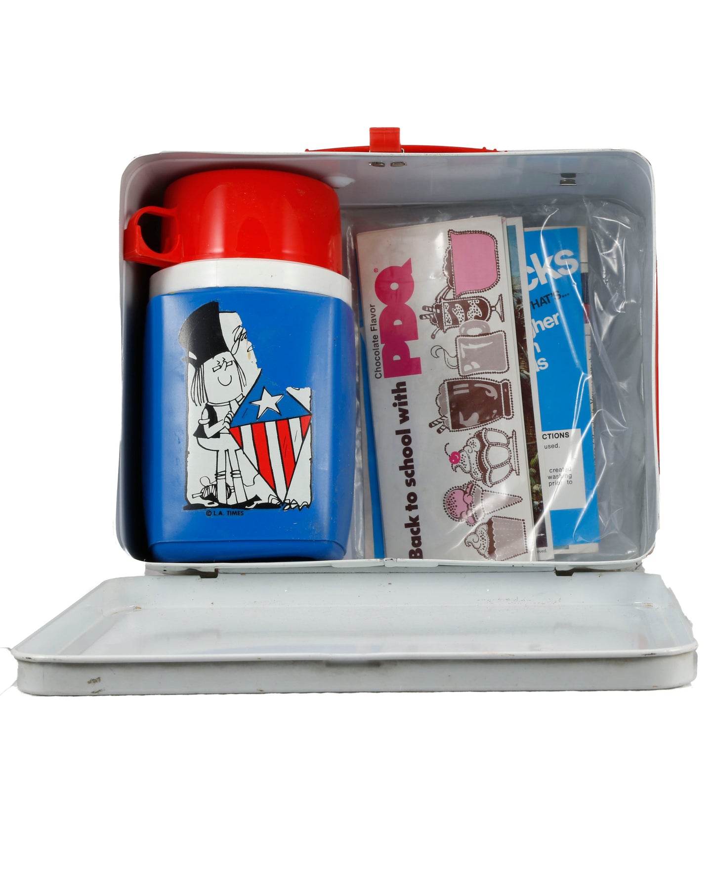 "Yankee Doodles" Metal Lunchbox and Thermos