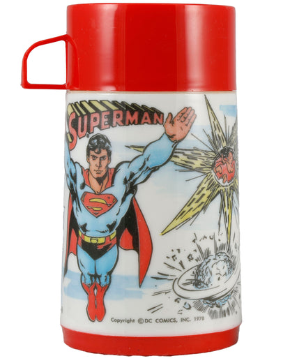 "Superman" (1978) Metal Lunchbox and Thermo Bottle