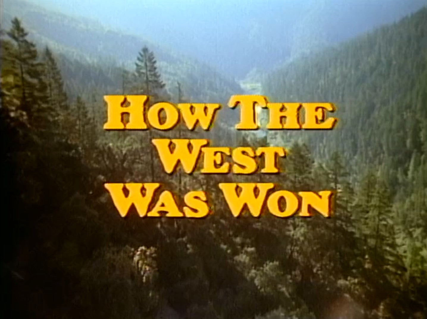 "How the West Was Won" Metal Lunchbox and Thermos