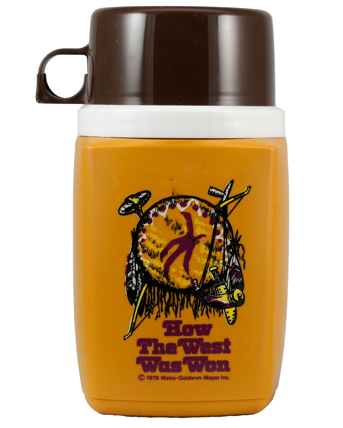 "How the West Was Won" Metal Lunchbox and Thermos