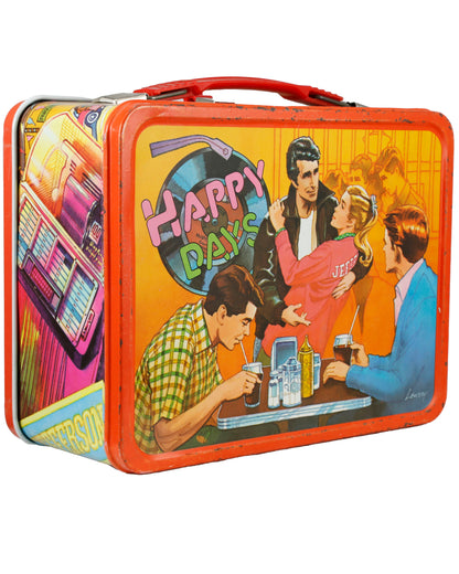 "Happy Days" Metal Lunchbox and Thermos