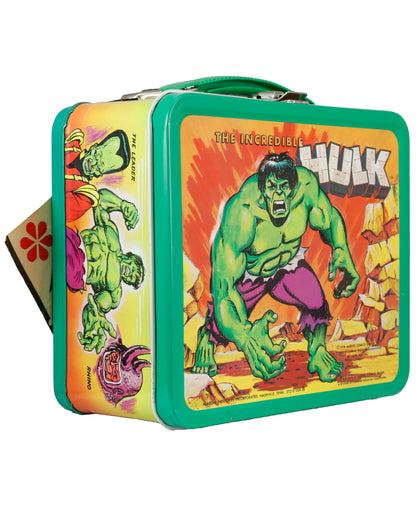 "The Incredible Hulk" Metal Lunchbox and Thermo Bottle