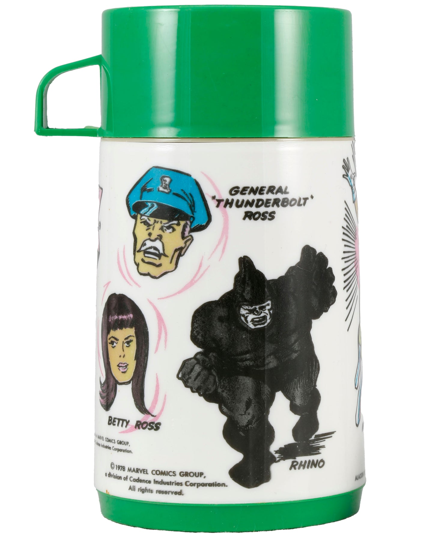 "The Incredible Hulk" Metal Lunchbox and Thermo Bottle