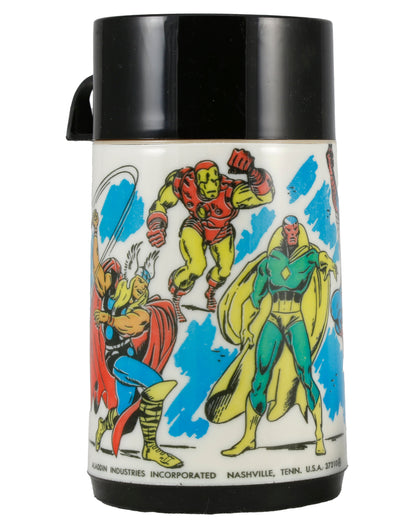 "Marvel Comics" Metal Lunchbox and Thermo Bottle