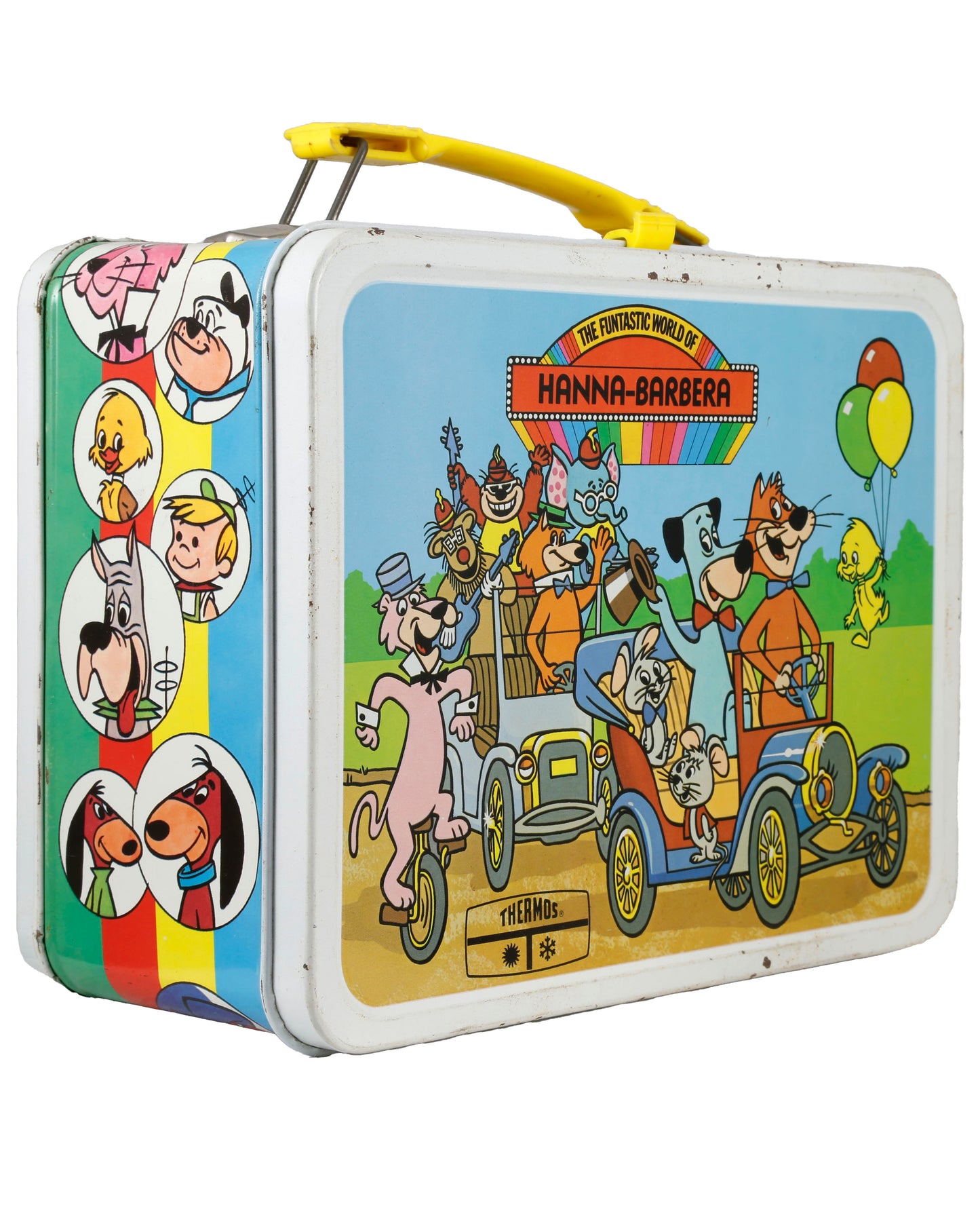 "The Funtastic World of Hanna-Barbera" Metal Lunchbox and Thermos