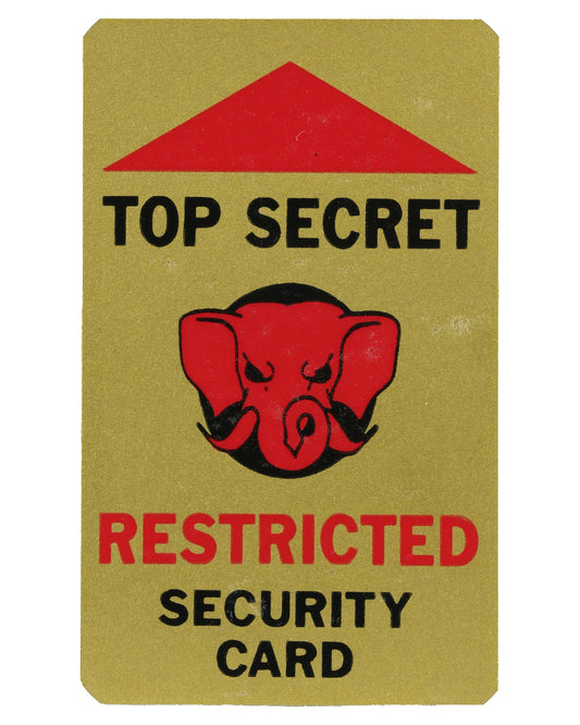 "Toys" Security Card