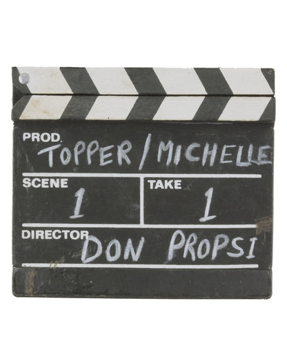 "Hot Shots! Part Deux" Limo Driver's (Tony Edwards) Clapboard