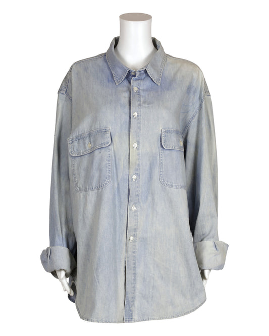 "Loaded Weapon 1" Sgt. Billie York's (Whoopi Goldberg) Blue Jean Shirt