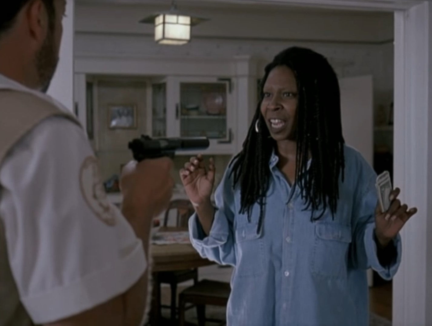 "Loaded Weapon 1" Sgt. Billie York's (Whoopi Goldberg) Blue Jean Shirt