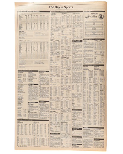 "Rocky V" Prop Newspaper feat. Tommy Gunn (Tommy Morrison)