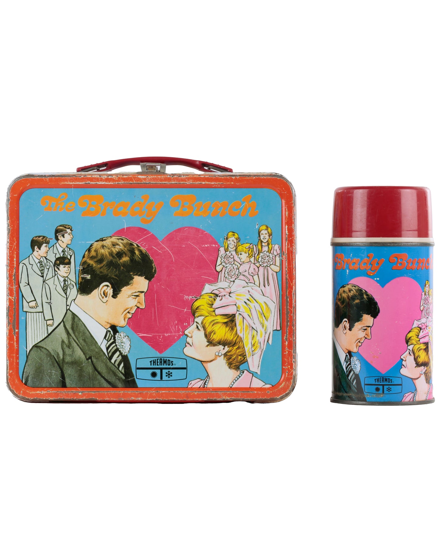 "The Brady Bunch" Metal Lunchbox and Thermos