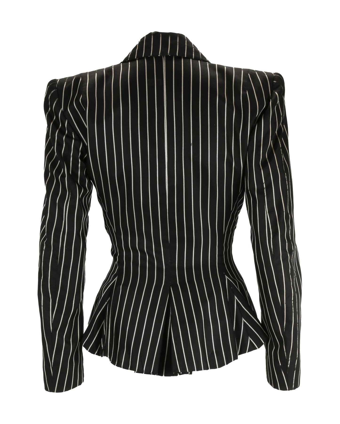 "Unknown Treasure" Black Suit Jacket with Skirt