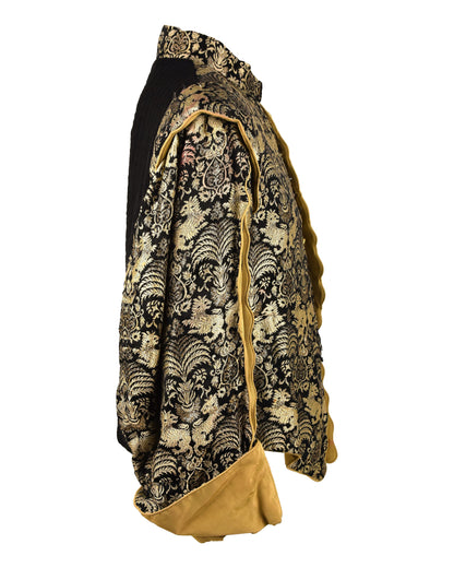 "Unknown Treasure" Gold and Black Bloodied Jacket