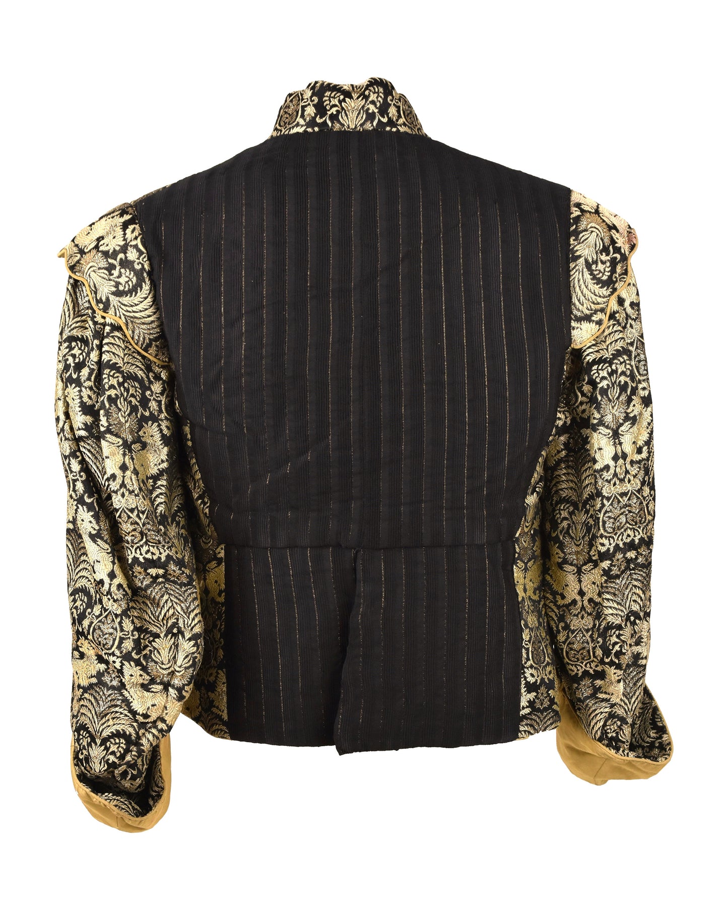 "Unknown Treasure" Gold and Black Bloodied Jacket