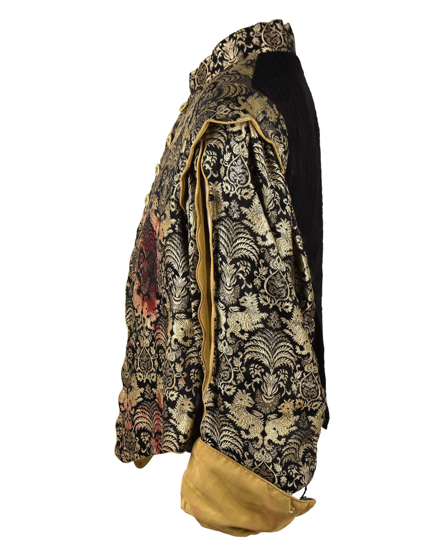 "Unknown Treasure" Gold and Black Bloodied Jacket