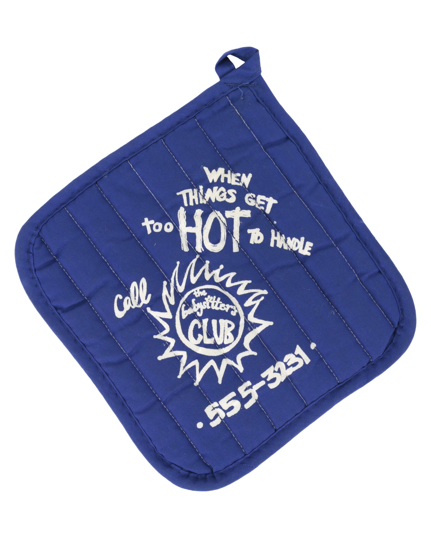 "The Baby-Sitters Club" (1995) Telephone, Baseball Glove, and Potholders