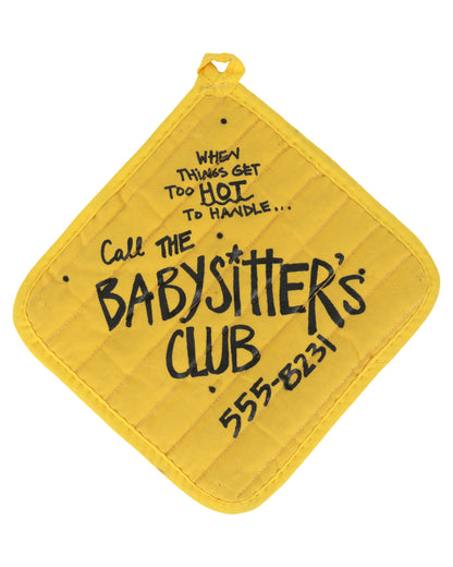 "The Baby-Sitters Club" (1995) Telephone, Baseball Glove, and Potholders