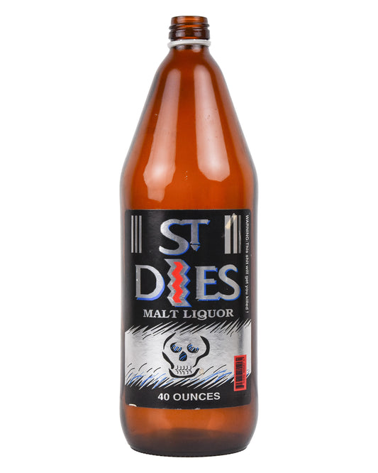 "Don't Be a Menace to South Central While Drinking Your Juice in the Hood" Prop St. Dies Bottle