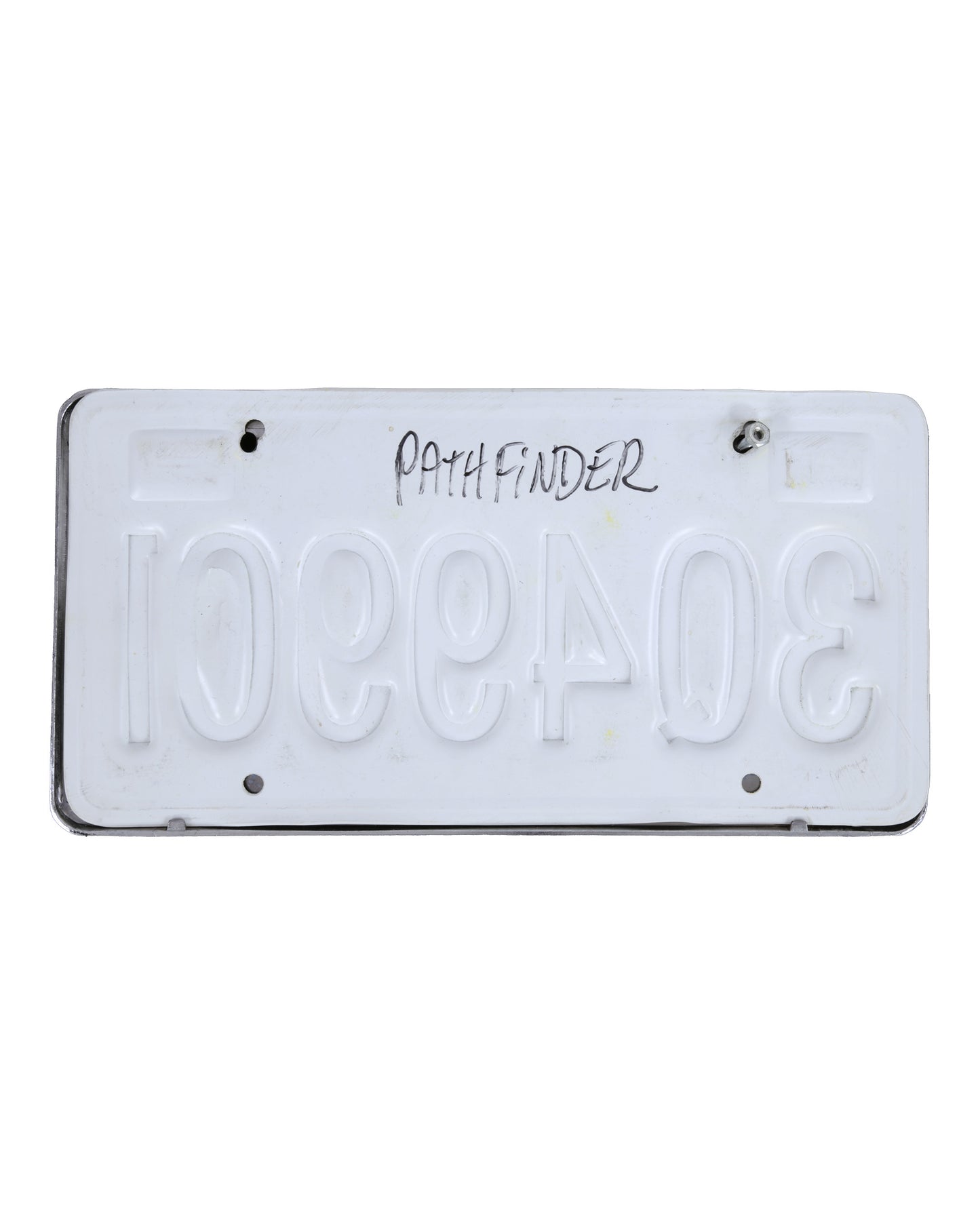 "A Thin Line Between Love and Hate" Darnell's (Martin Lawrence) Screen Used License Plate