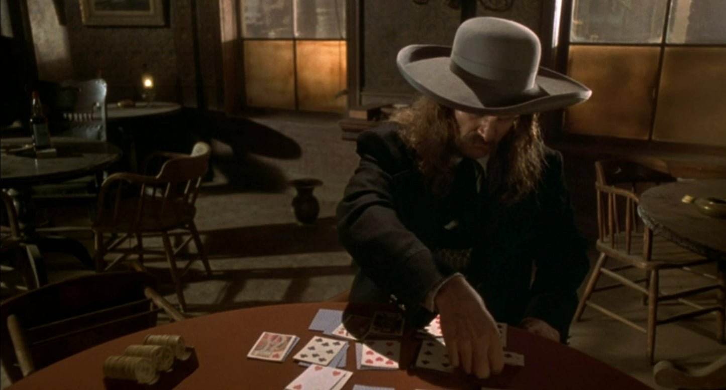 "Wild Bill" Wild Bill Hickok's (Jeff Bridges) Deck of Cards