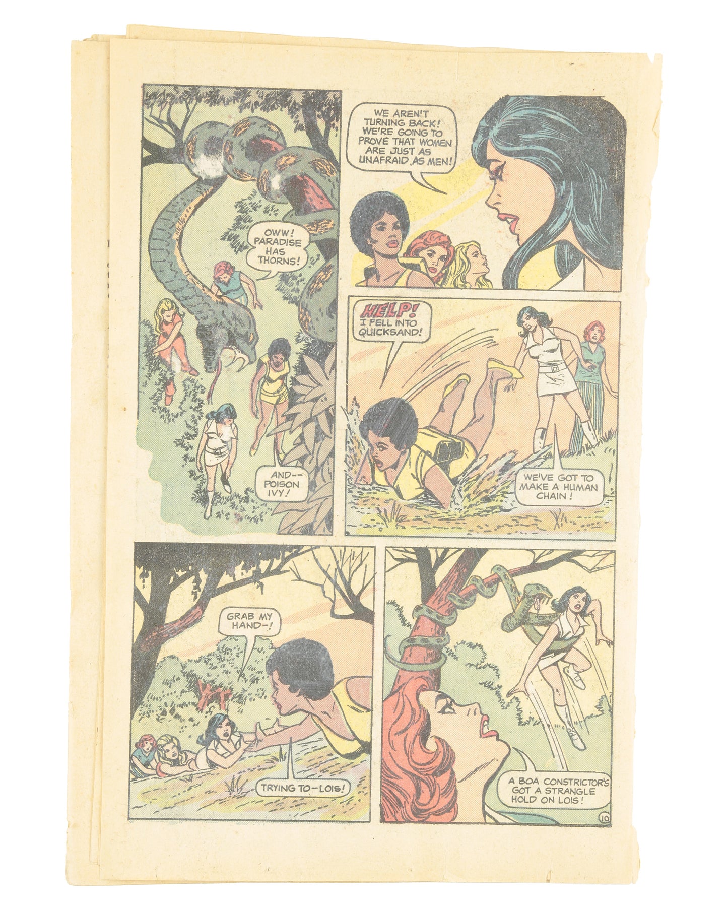 "Breathless" Newspaper Clipping and Comic Book