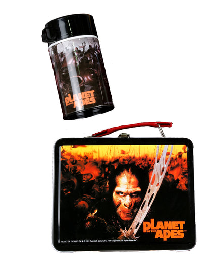 "Planet of the Apes" (2001) Metal Lunchbox and Thermos