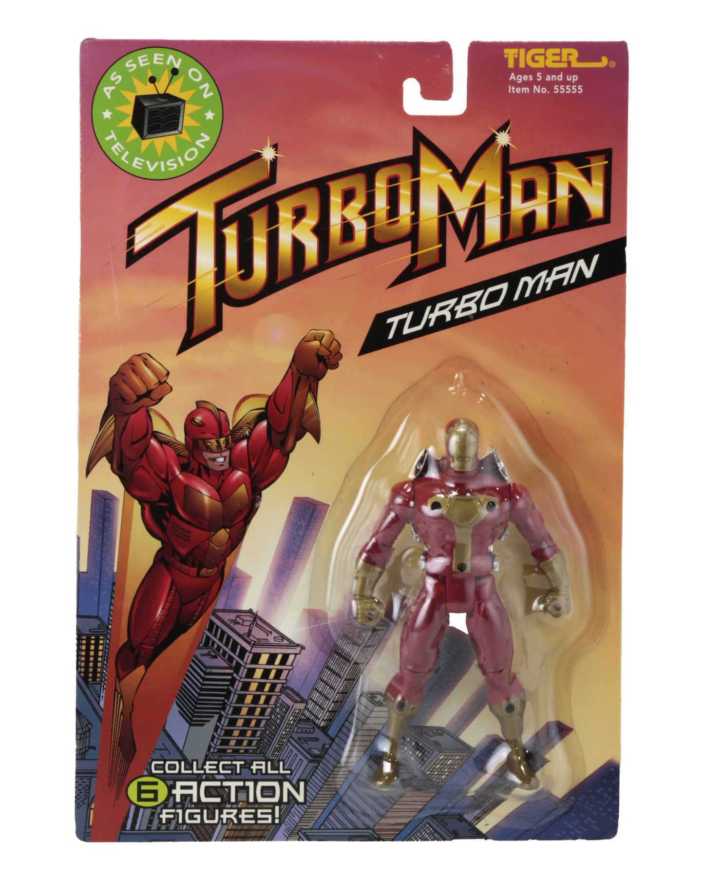 "Jingle All the Way" Prop Turbo Man Blister Pack