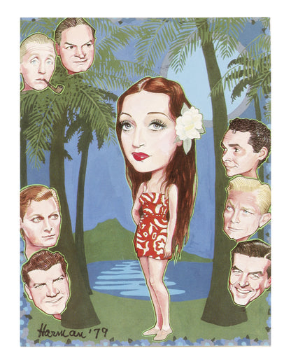 Dorothy Lamour's Personal Greeting Cards