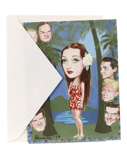 Dorothy Lamour's Personal Greeting Cards