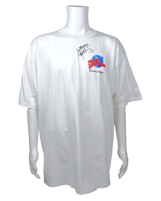 "Planet Hollywood" T-Shirt Autographed by Whoopi Goldberg